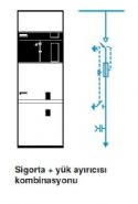 Yük ayırıcılı sigortalı trafo çıkış hücresi