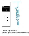 Gerilim trafo hücresi faz-faz